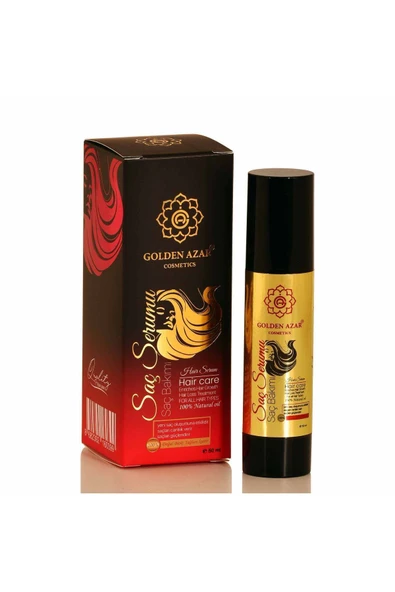 GOLDEN AZAR Bitkilsel Doğal Yağlar Ile Üretilen Saç Bakım Yağı Saç Serumu 50ml - 3