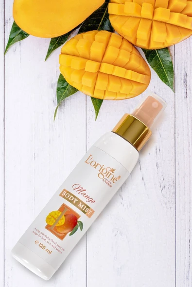 LORİGİNE DE LA BEAUTE Vücut Bakım Seti (vücut Peeling & Duş Jeli & Vücut Parfüm ) Mango Özlü 3ü 1arada - 3