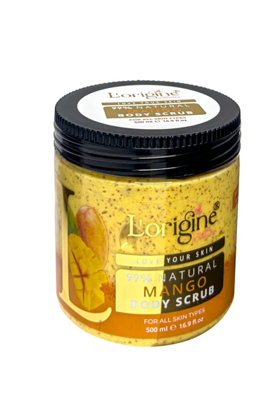 LORİGİNE DE LA BEAUTE Vücut Peeling Mango Özlü Body Scrub 500 ml - 2
