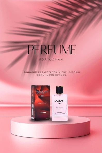 POZART AUDİO SYSTEMS Pozart S421 Edp Kadın Parfüm For Women Meyvemsi Çiçekli Kokular - 2