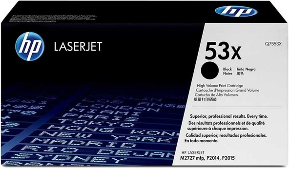 Tonersepeti Hp 53X/Q7553X  Toner