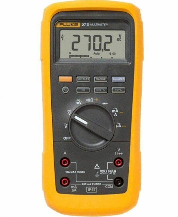 Fluke 27-Iı Endüstriyel Dijital Multimetre