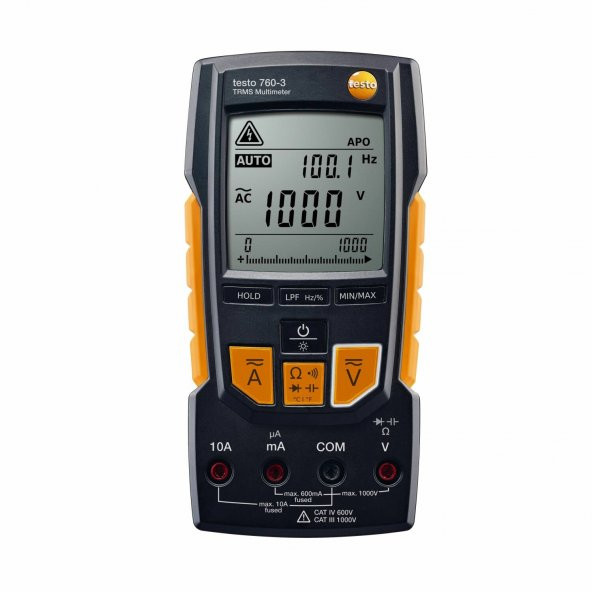 TESTO 760-3 TRMS DİJİTAL MULTİMETRE ürün görseli 1