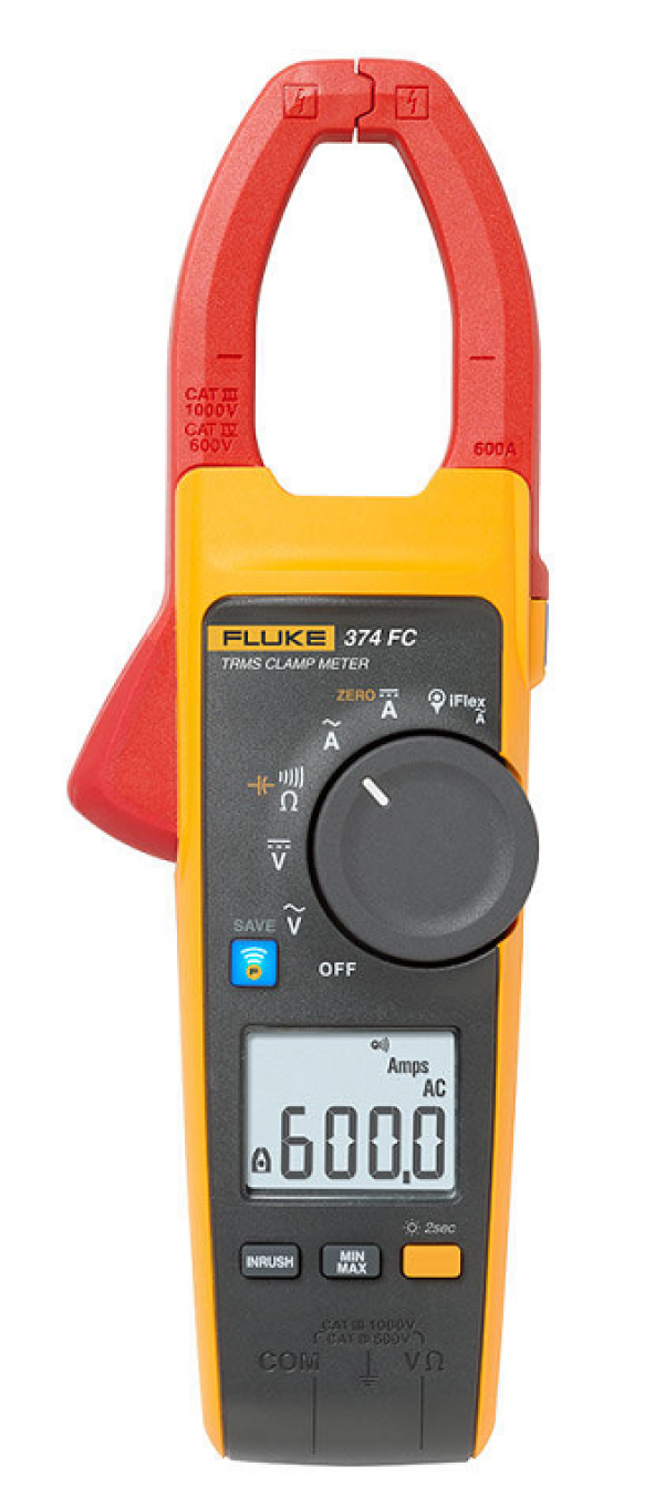 FLUKE 374FC 600A TRUE RMS PENSAMPERMETRE