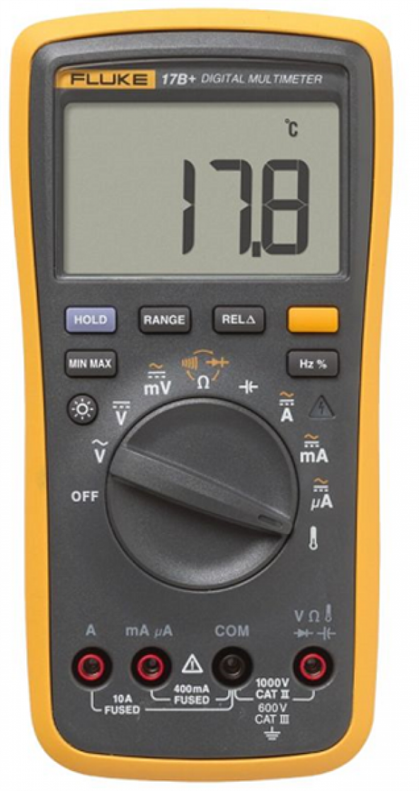 FLUKE 17B+ DİJİTAL MULTİMETRE