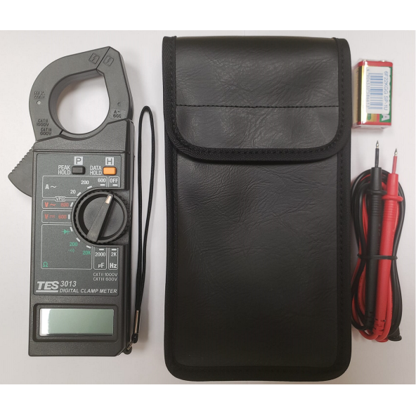 TES 3013 600A AC DİJİTAL PENSAMPERMETRE - Resim 2