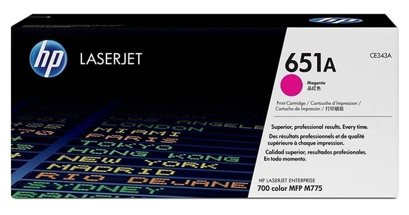 Tonersepeti Hp 651A-CE343A Kırmızı  Toner