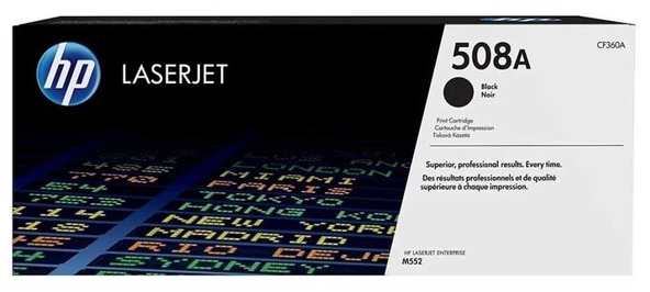 Tonersepeti Hp 508A-CF360A  Siyah Toner ürün görseli