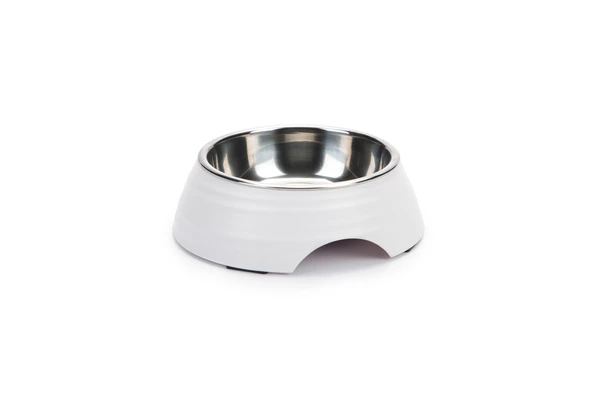 Beeztees Köpek Mama Su Kabı, Paslanmaz Çelik, 14cm