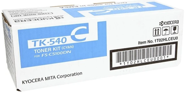 Tonersepeti Kyocera Mita TK-540 Mavi  Toner