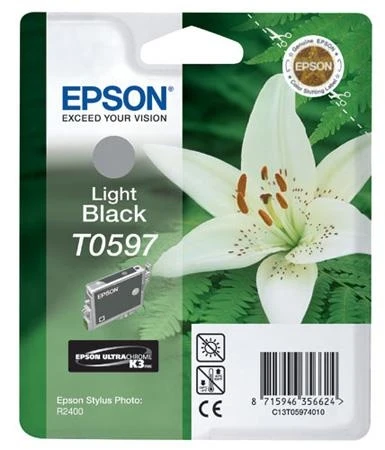 Tonersepeti Epson T0597-C13T05974020  Açık Siyah Kartuş
