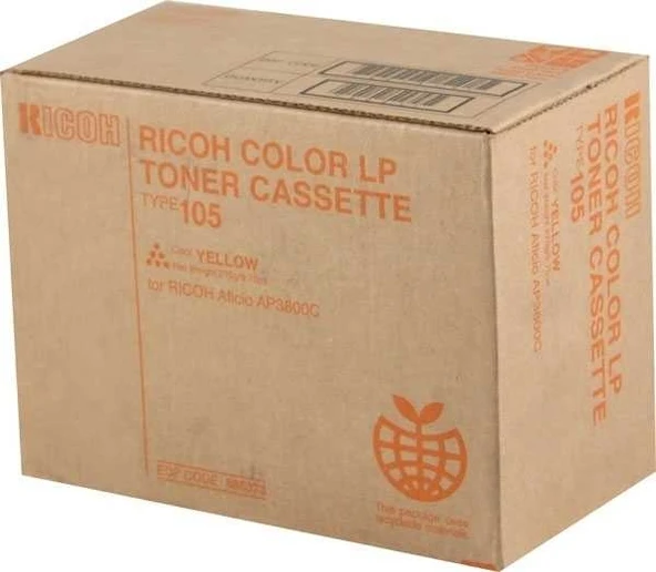 Tonersepeti Ricoh Aficio CL-7000 Sarı  Fotokopi Toner