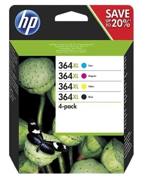 Tonersepeti Hp 364XL-N9J74AE  Kartuş Avantaj Paketi