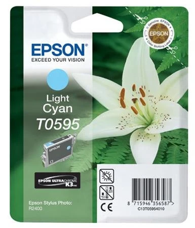 Tonersepeti Epson T0595-C13T05954020  Açık Mavi Kartuş