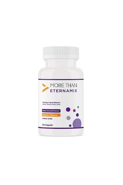 More Than Eternamix Yeşil Çay Ekstresi 60 Kapsül