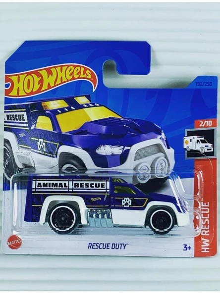 Hot Wheels Tekli Arabalar Rescue Duty HKJ20