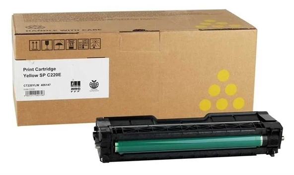 Tonersepeti Ricoh SP-C220 Sarı  Toner