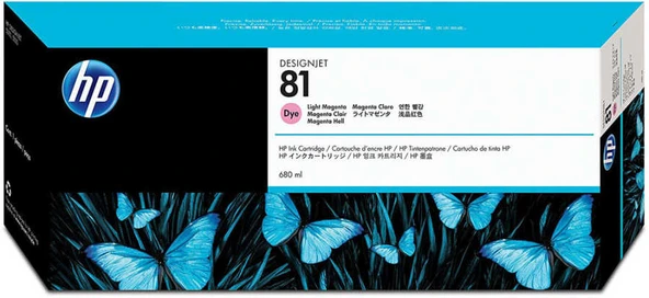 Tonersepeti Hp 81-C4935A  Açık Kırmızı Kartuş
