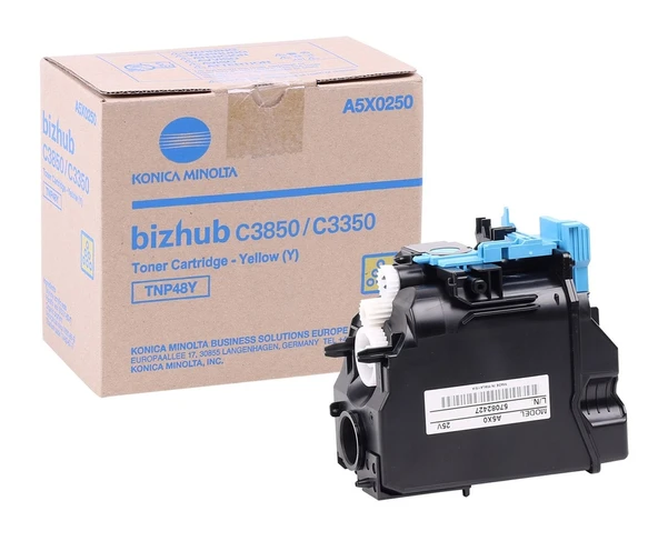Tonersepeti Konica Minolta TNP-48 Sarı  Toner (A5X0250) ürün görseli