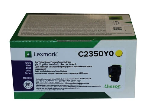 Tonersepeti Lexmark C2350Y0 Sarı  Toner