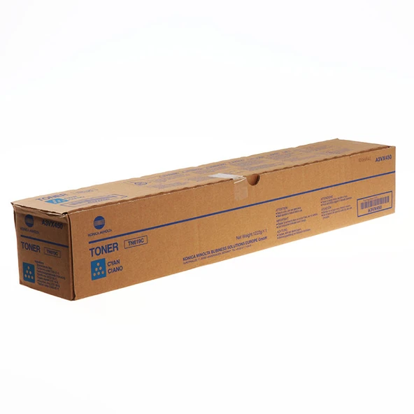 Feyza Bilişim Konica Minolta TN-619 Orjinal Mavi Toner Bizhub Press C-Serie 1060 1070 (A3VX450)