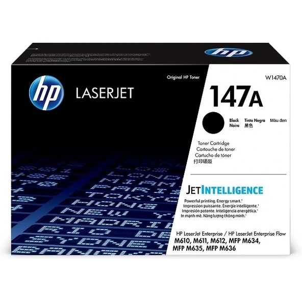 Tonersepeti HP 147A Siyah  Toner W1470A