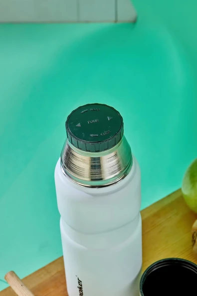 500 ML Çift Kat Sızdırmaz Paslanmaz Çelik Termos – 12 Saat Sıcak, 24 Saat Soğuk Koruma - 5