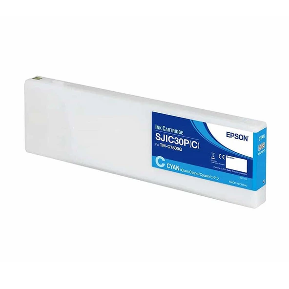 Tonersepeti Epson SJIC30-C33S020640 Mavi  Kartuş