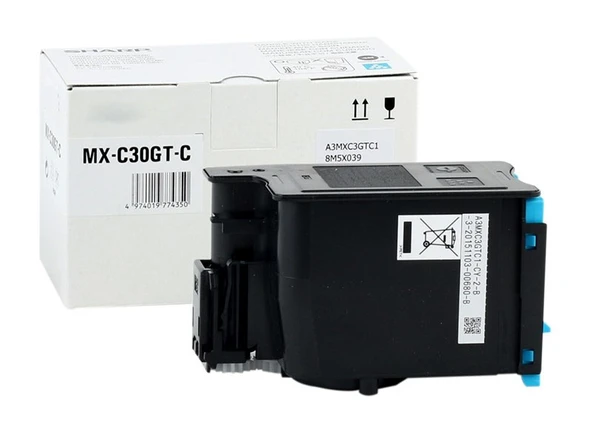 Tonersepeti Sharp MX-C30GTCA Muadil Mavi Toner