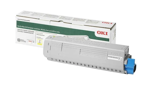 Tonersepeti OKI 47095705 Sarı  Toner C824 C834 C844