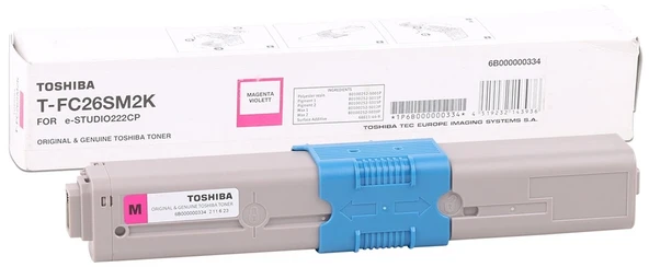 Tonersepeti Toshiba T FC26EM  Kırmızı Toner