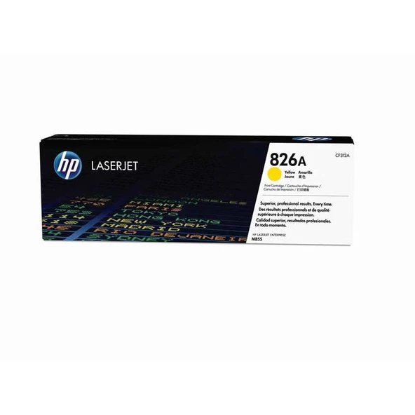 Tonersepeti Hp 826A-CF312A Sarı  Toner