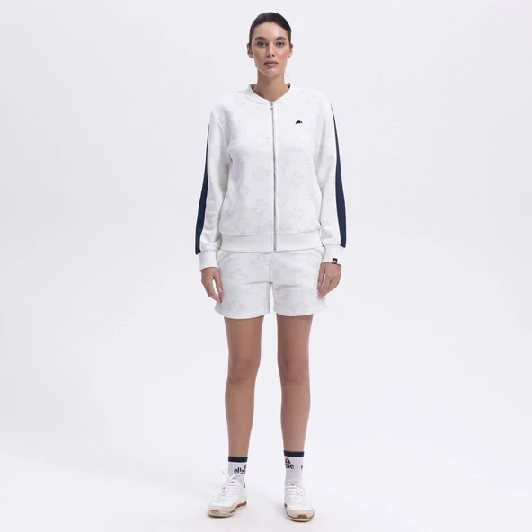 Ellesse Kadın Kırık Beyaz Fermuarlı Sweat EF375 - 3