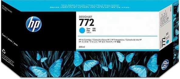 Tonersepeti Hp 772-CN636A  Mavi Kartuş