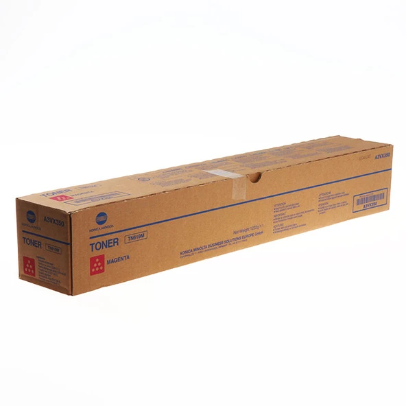 Feyza Bilişim Konica Minolta TN-619 Orjinal Kırmızı Toner Bizhub Press C-Serie 1060 1070 (A3VX350)