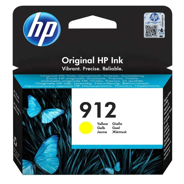 Tonersepeti Hp 912-3YL79AE Sarı  Kartuş