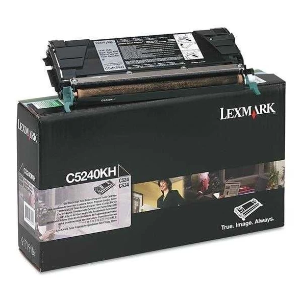 Tonersepeti Lexmark C524-C5240KH Siyah  Toner Y.K.