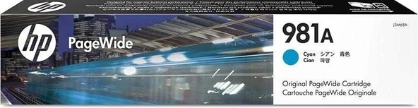Tonersepeti Hp 981A-J3M68A Mavi  Kartuş ürün görseli