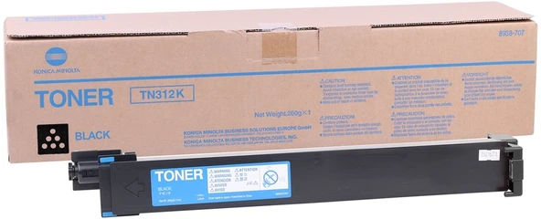 Tonersepeti Konica Minolta TN-312 Siyah  Fotokopi Toner