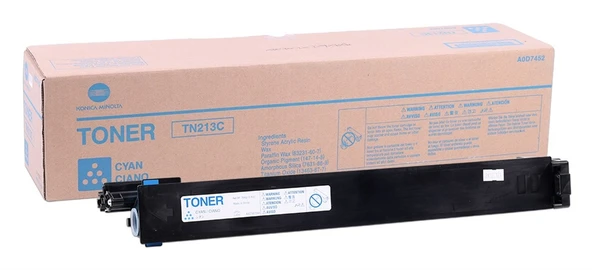 Tonersepeti Konica Minolta TN-213 Mavi  Fotokopi Toner