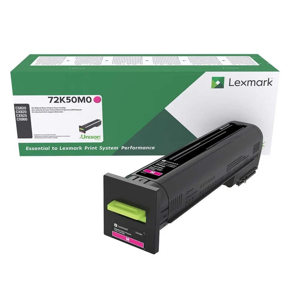 Tonersepeti Lexmark 72K5XM0 Ekstra Yüksek Kapasiteli Kırmızı  Toner ürün görseli