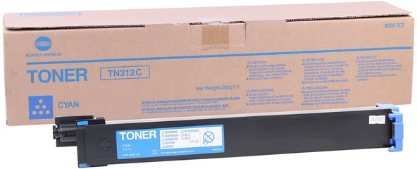 Tonersepeti Konica Minolta TN-312 Mavi  Fotokopi Toner