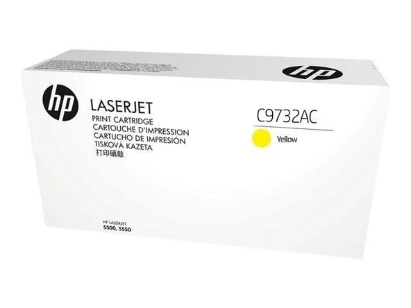 Tonersepeti Hp 645A-C9732AC  Sarı Toner