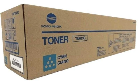 Tonersepeti Konica Minolta TN-613 Mavi  Fotokopi Toner