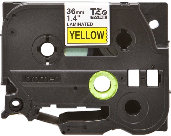 Tonersepeti Brother TZe-661 Sarı üzerine Siyah  Etiket 36mm - Resim 2