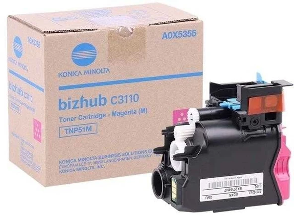 Tonersepeti Konica Minolta TNP-51 Kırmızı Muadil Toner ürün görseli 1