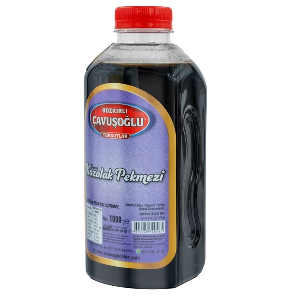 Bozkırlı Çavuşoğlu Kozalak Pekmezi 1000g - Resim 2