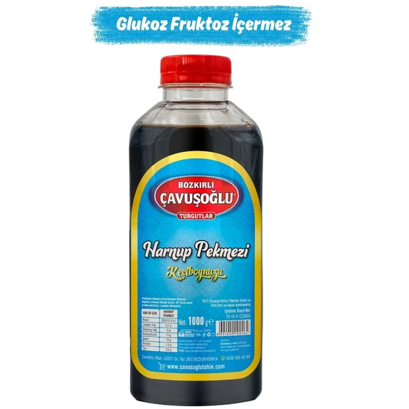 Bozkırlı Çavuşoğlu Odun Ateşinde Kepekli Bozkır Tahini 930 g + Harnup Keçiboynuzu Pekmezi 1000g - 2