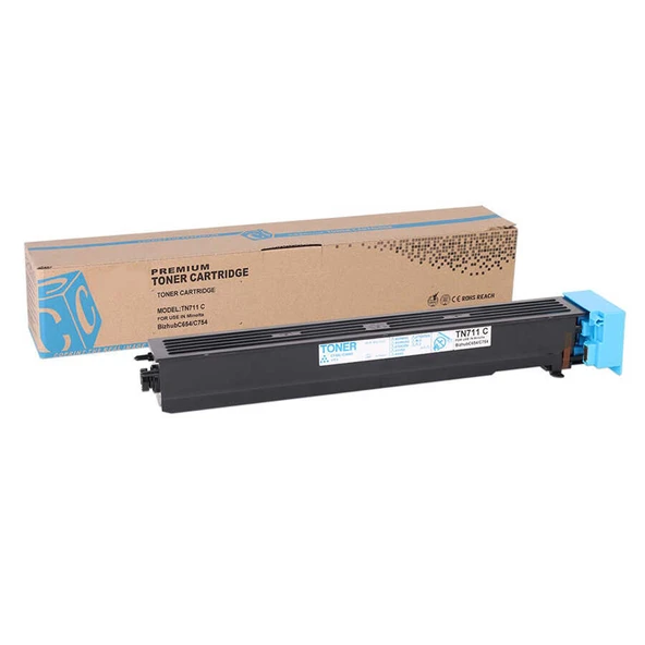 Tonersepeti Konica Minolta TN-711 A3VU150 Siyah Muadil Fotokopi Toner