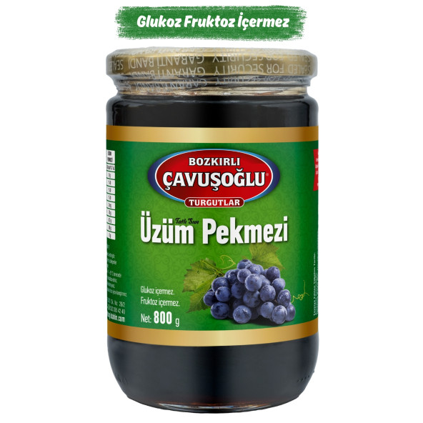 Bozkırlı Çavuşoğlu Üzüm Pekmezi 800g